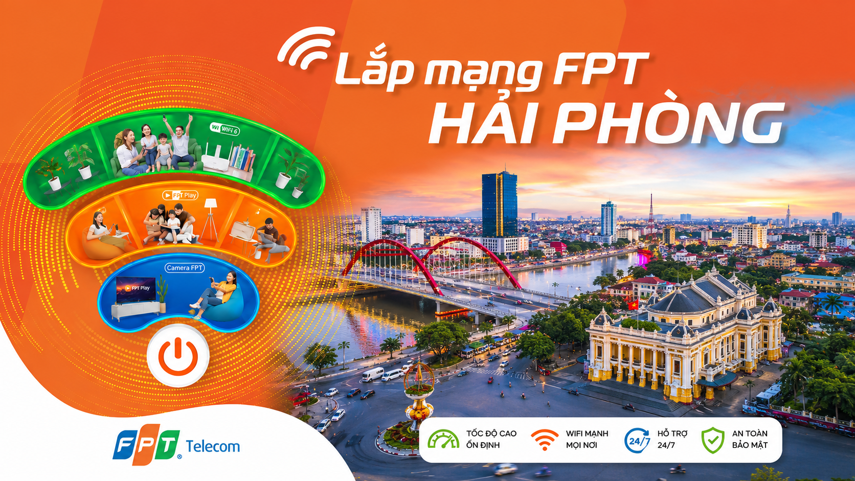Lắp Mạng FPT Hải Phòng